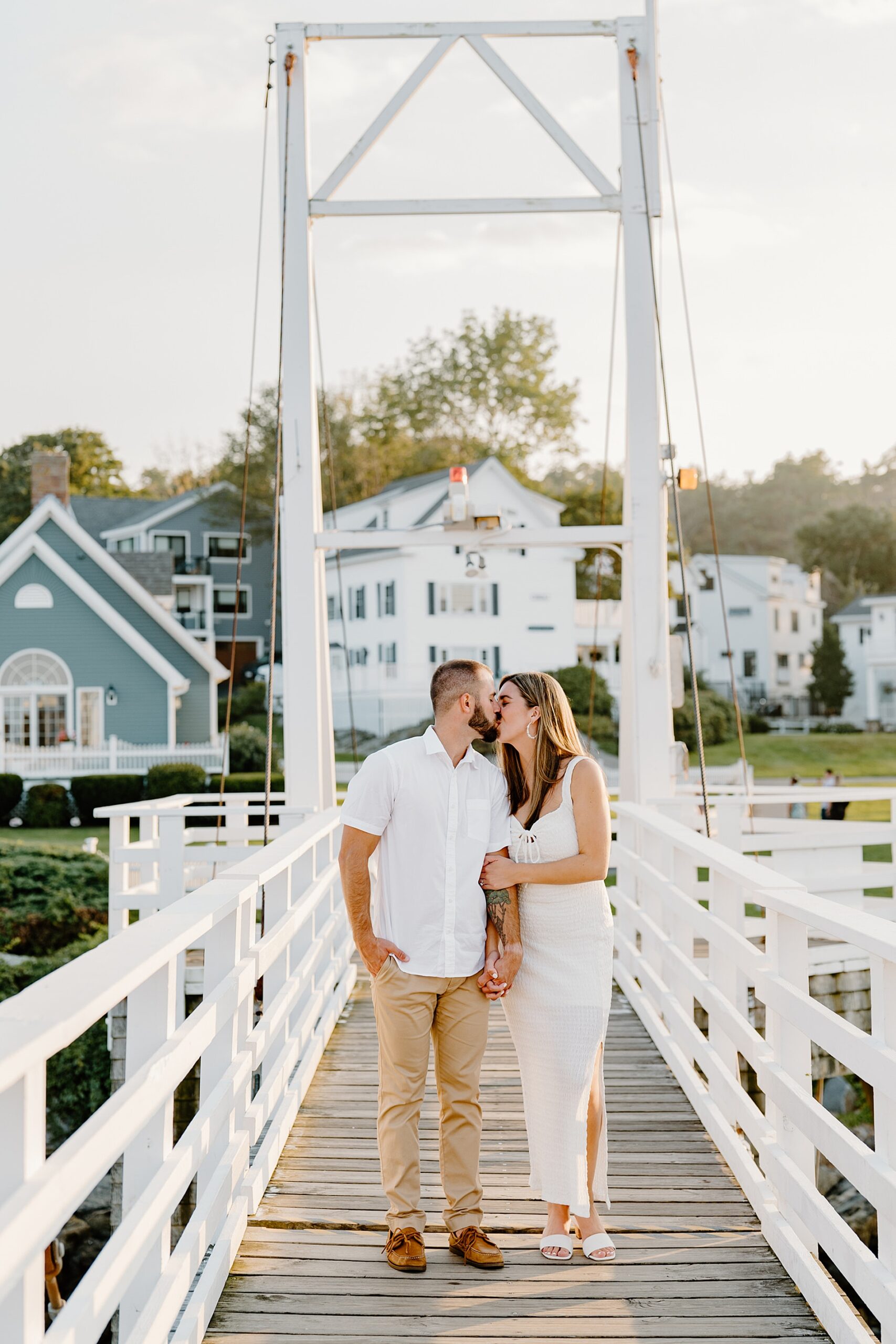 Timeless engagement portraits in New Hampshire 