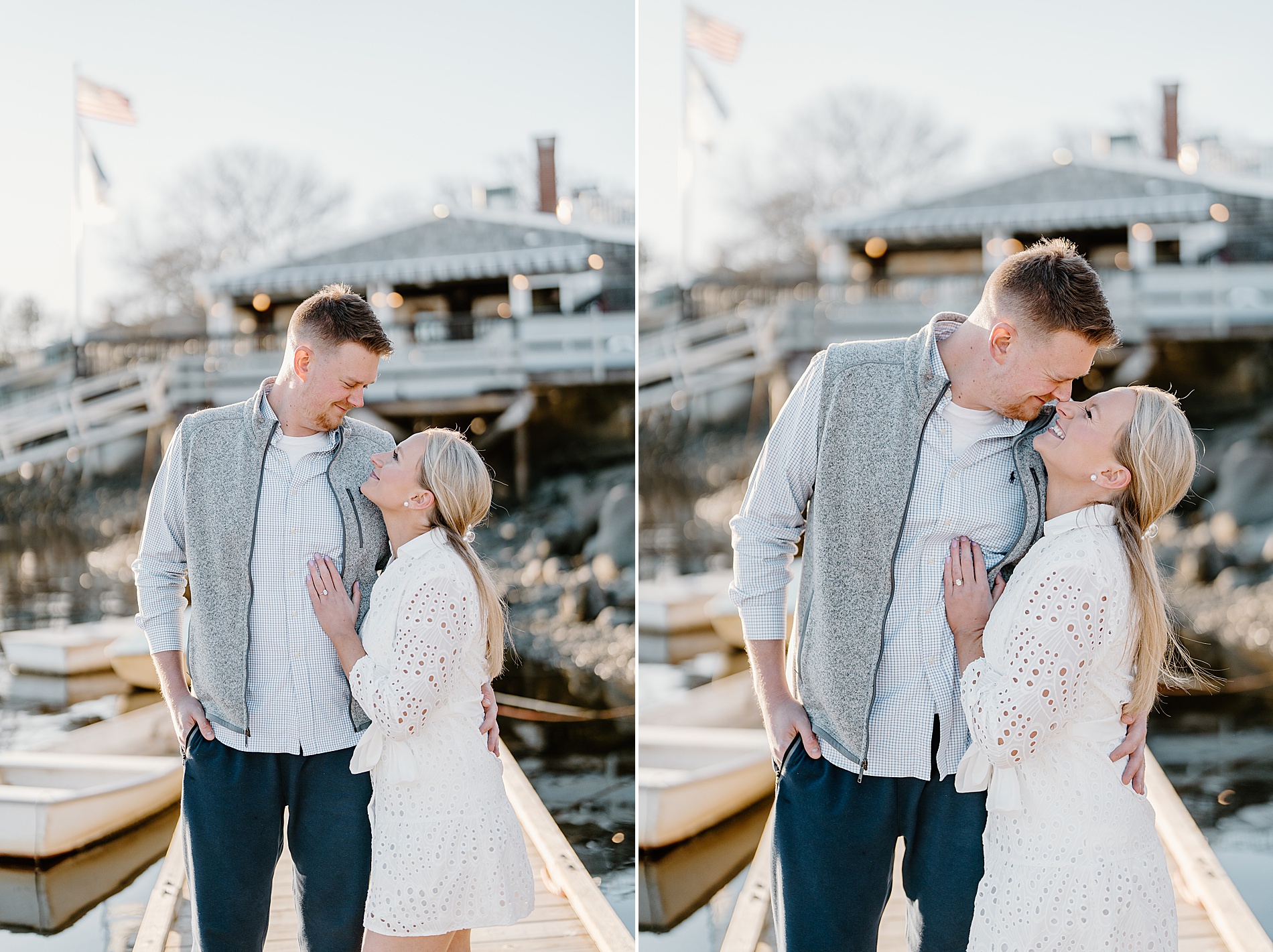 engagement portraits in Ogunquit Maine