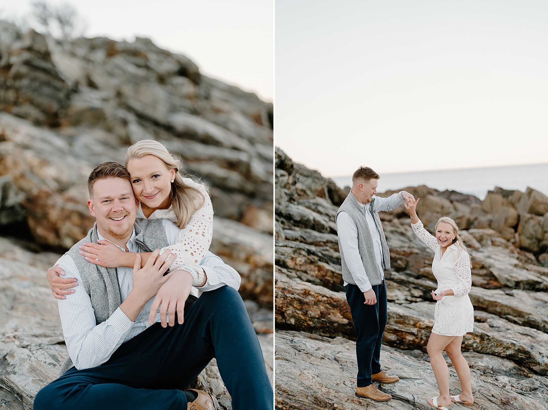 Ogunquit Maine Engagement session
