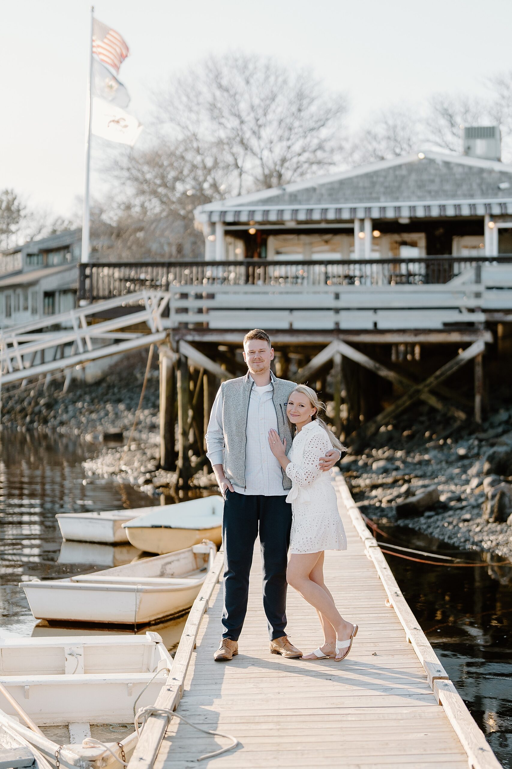 Romantic Maine Engagement