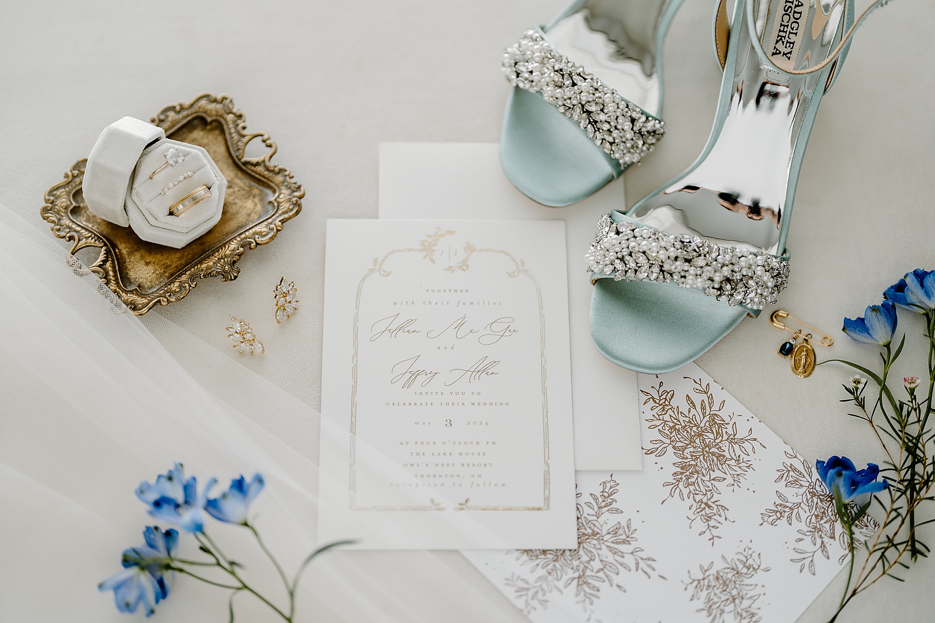 bridal details from Owl's Nest Resort Wedding 