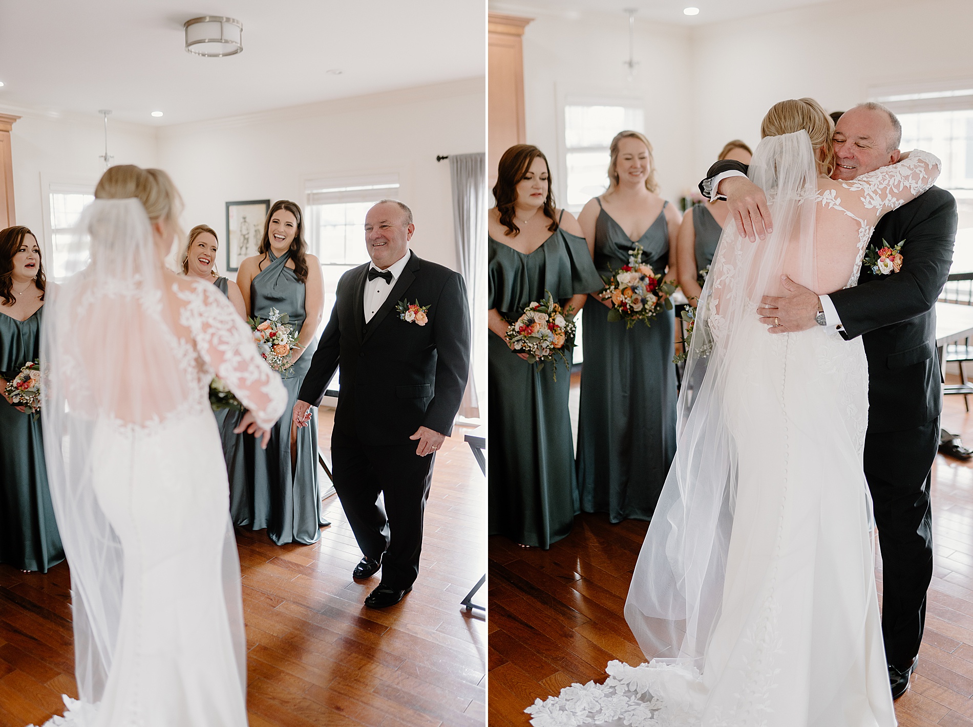 father daughter first look