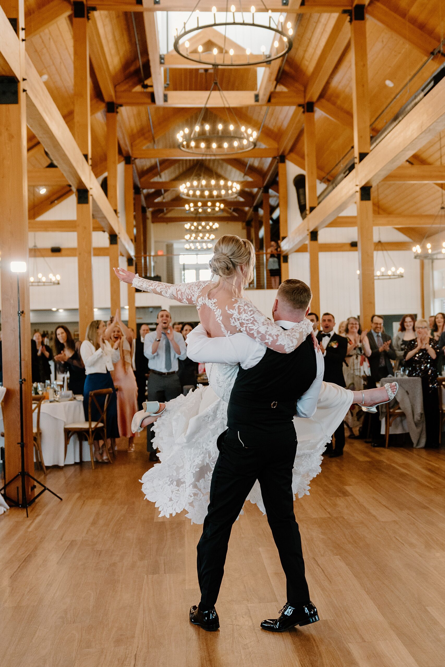 candid first dance photos