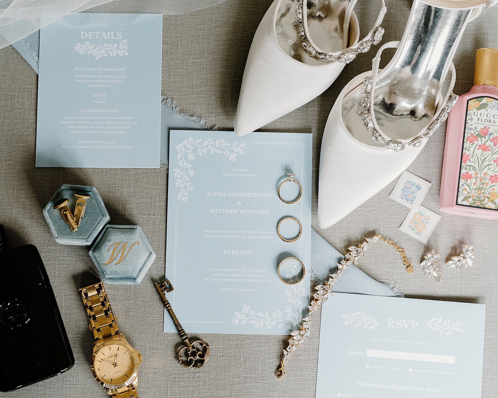 elegant wedding details 
