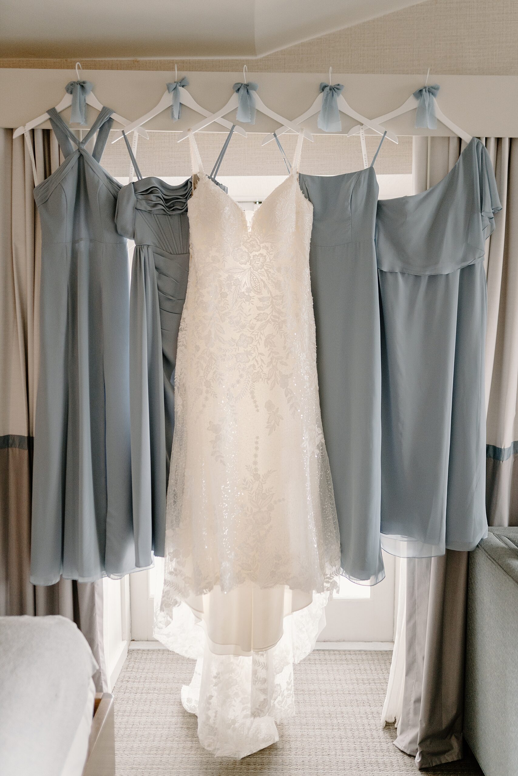 elegant wedding dress from Church Landing Wedding at Mill Falls at the Lake