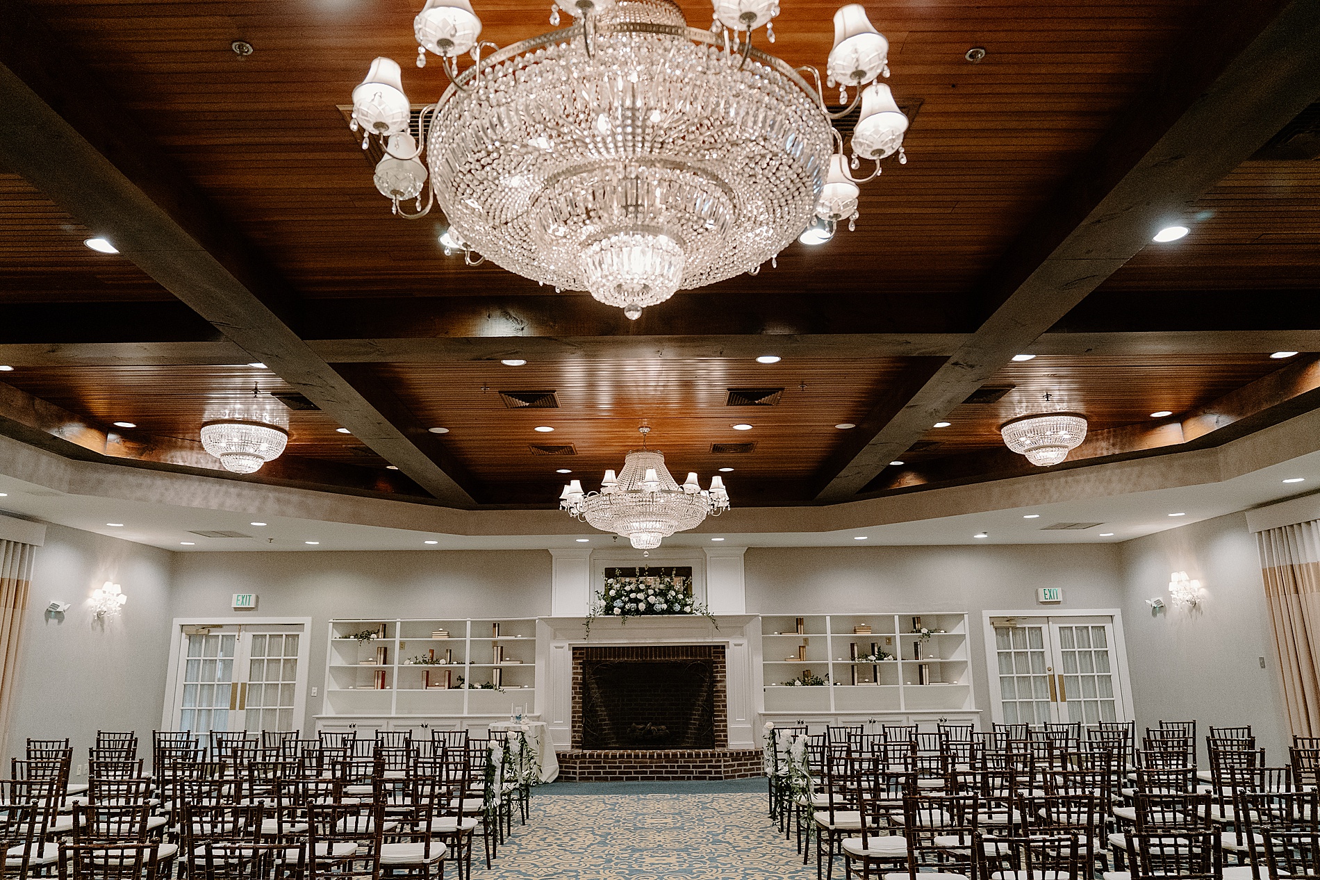 wedding ceremony at Church Landing Wedding 