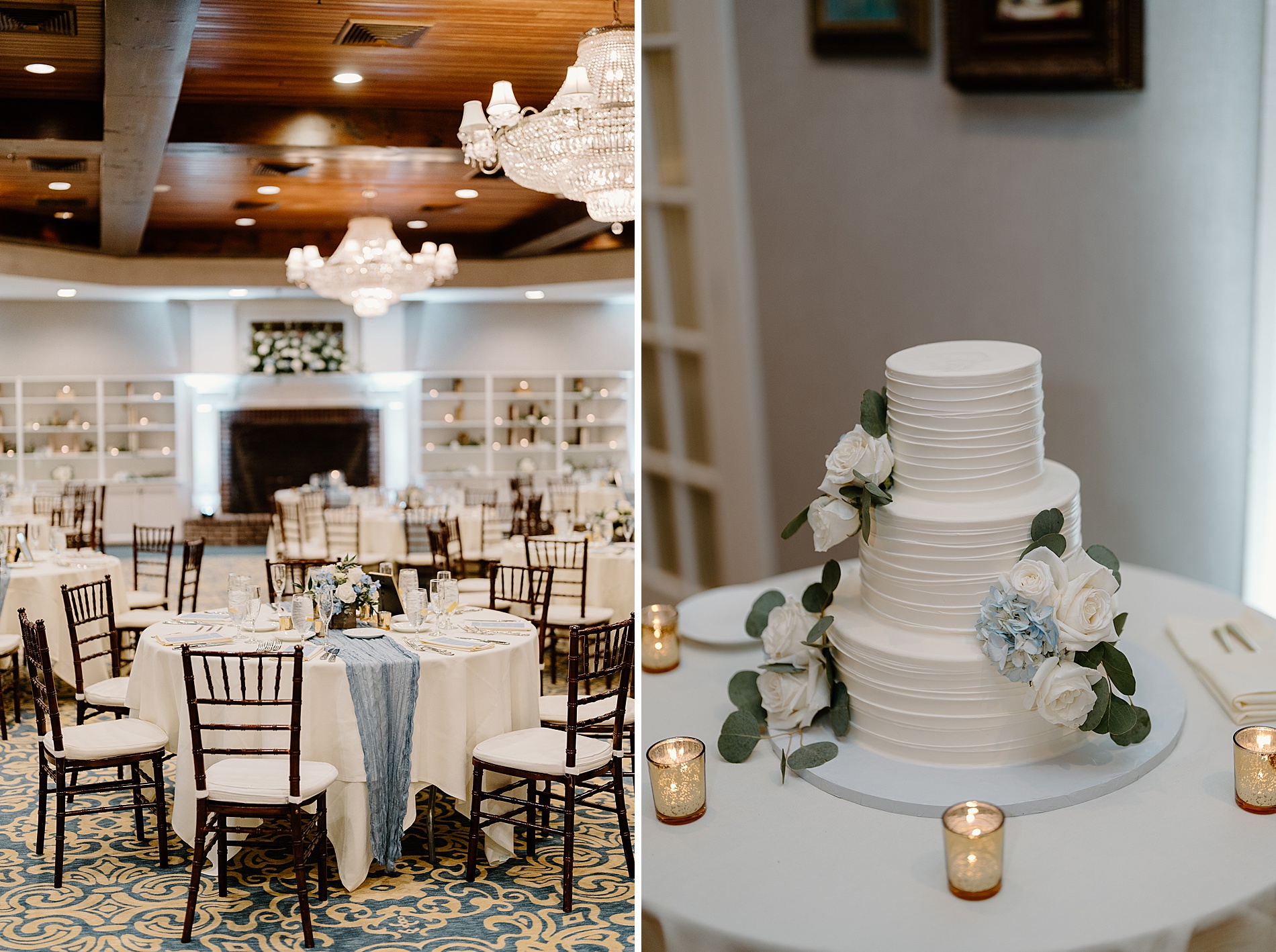 wedding cake from New Hampshire wedding 